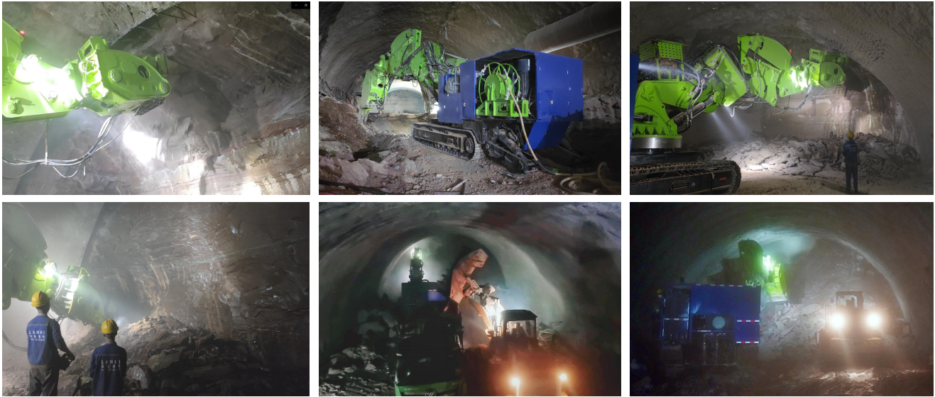 隧道多功能掘进机的施工流程