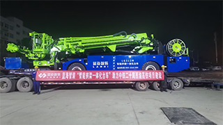 蓝海智装“智能拱架一体化台车”助力中铁二十局西渝高铁项目建设